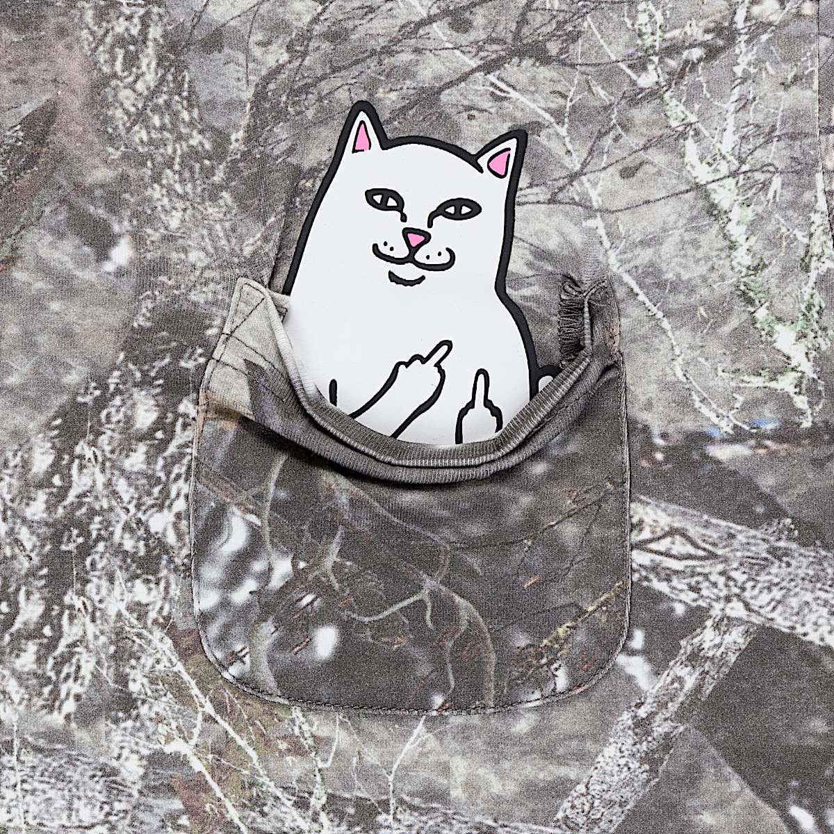 Lord Nermal Cropped Pocket Tee (Nerm Tree Camo) - Image 2