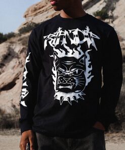 Alternative view of The Happiest Cat LS (Black)