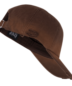 Alternative view of Castanza Dad Hat (Brown Wash)