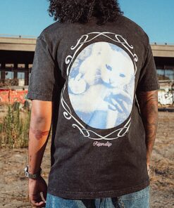 Alternative view of Memories Tee (Black Vintage Wash)