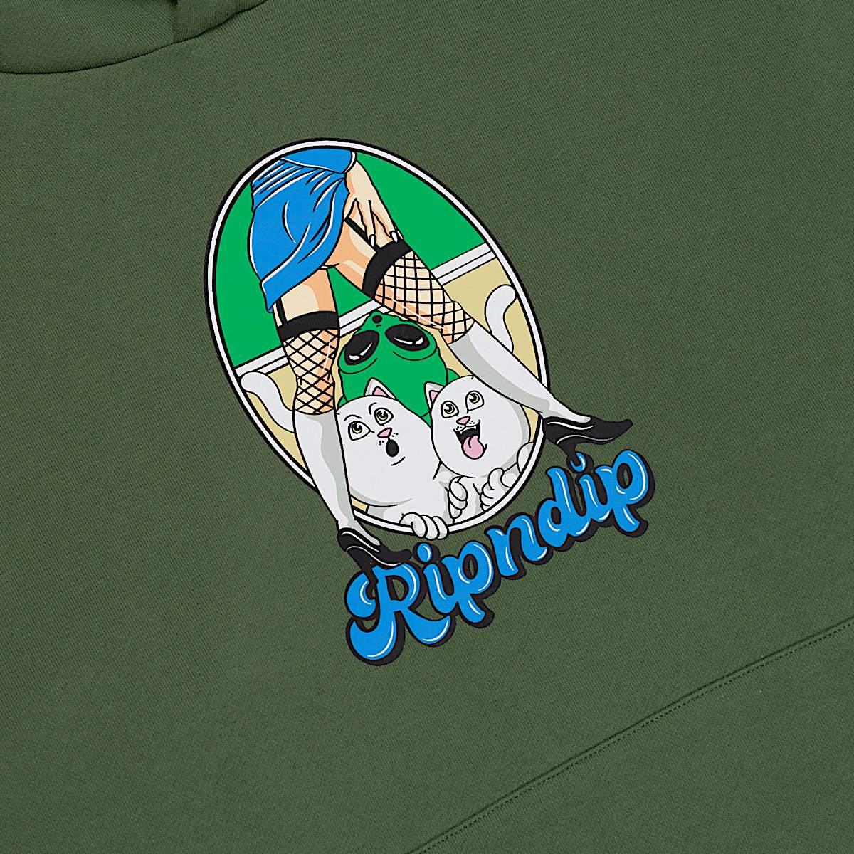 Nermal Fest Hoodie (Light Olive) - Image 2