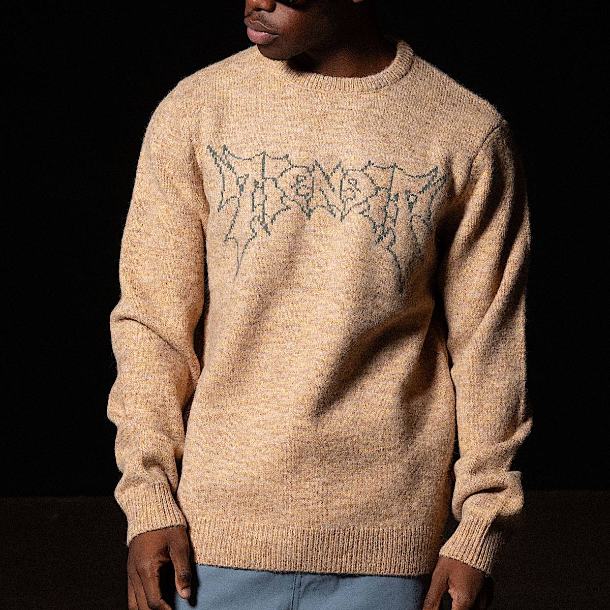 Noid Knit Sweater (Sand) - Image 2