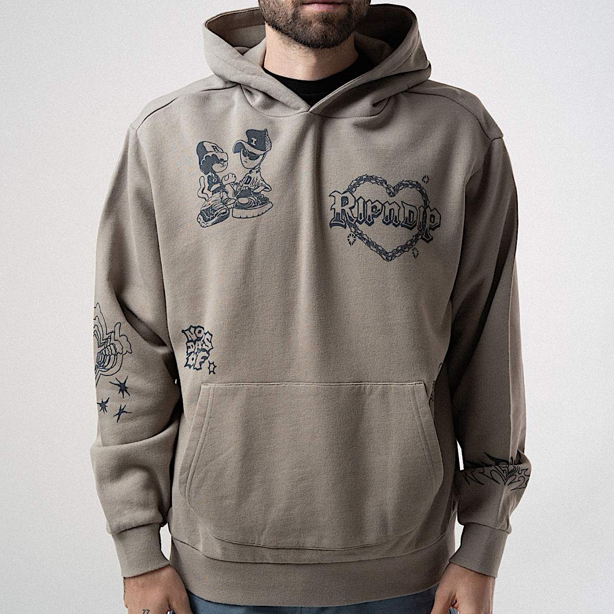 Westside Hoodie (Dark Sand) - Image 2