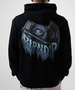 Alternative view of Out Of Time Hoodie (Black)