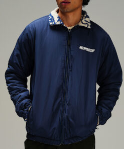 Alternative view of Haku Reversible Jacket (Off White/Navy)