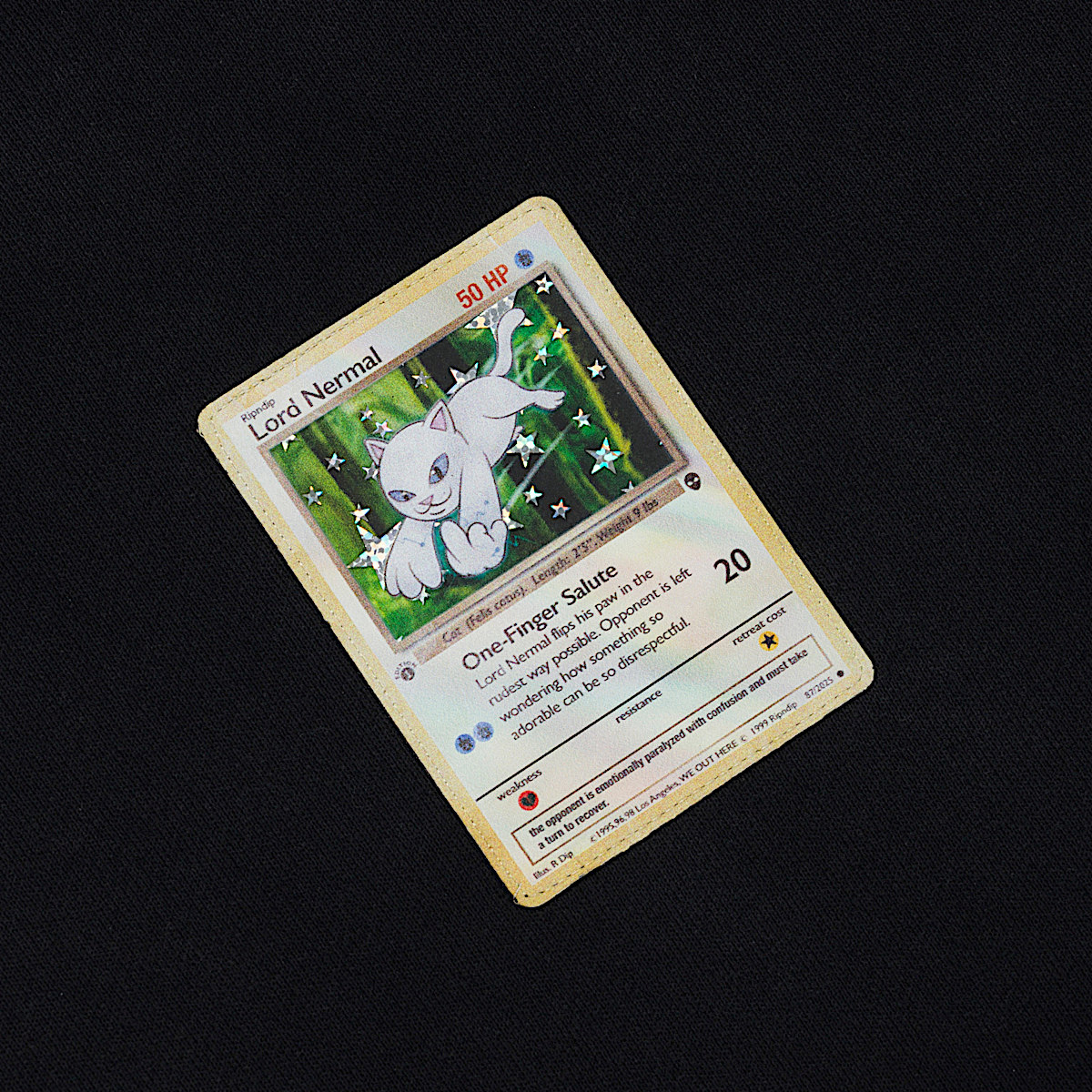 Legendary Nerm Hoodie (Black Vintage Wash) - Image 2