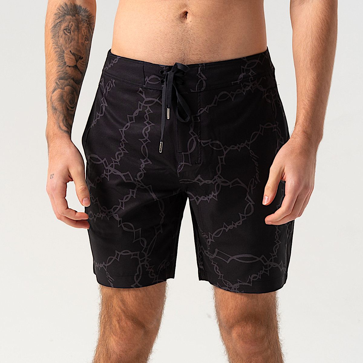 Wired Swim Shorts (Black) - Image 2