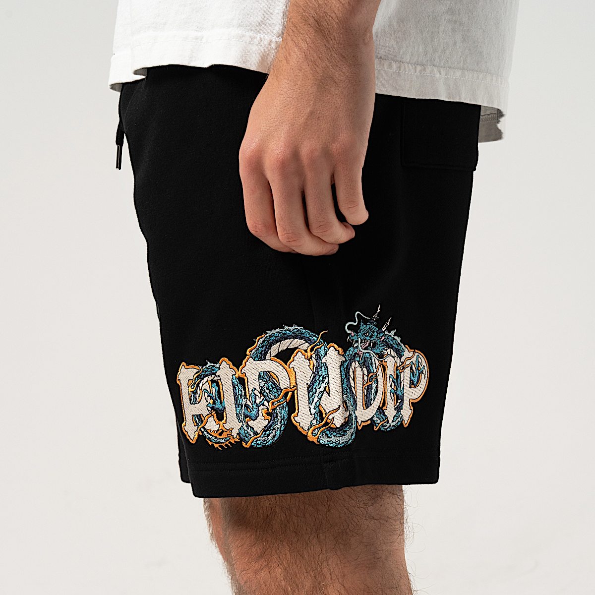 Shen Nerm Sweatshorts (Black) - Image 2