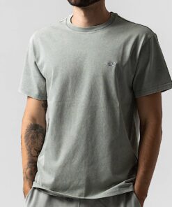 Alternative view of Castanza Short Sleeve Tee (Sage Vintage Wash)