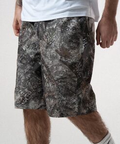 Alternative view of Nermal Tree Camo Denim Shorts (Nerm Tree Camo)