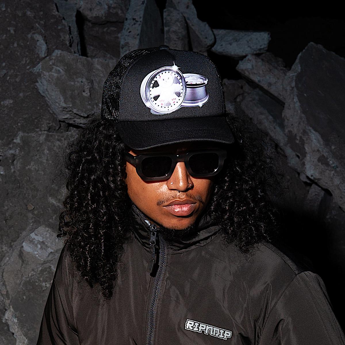 Nerm Wheels Trucker Hat (Black) - Image 2