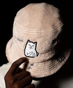 Alternative view of Westside Sherpa Bucket Hat (Tan)