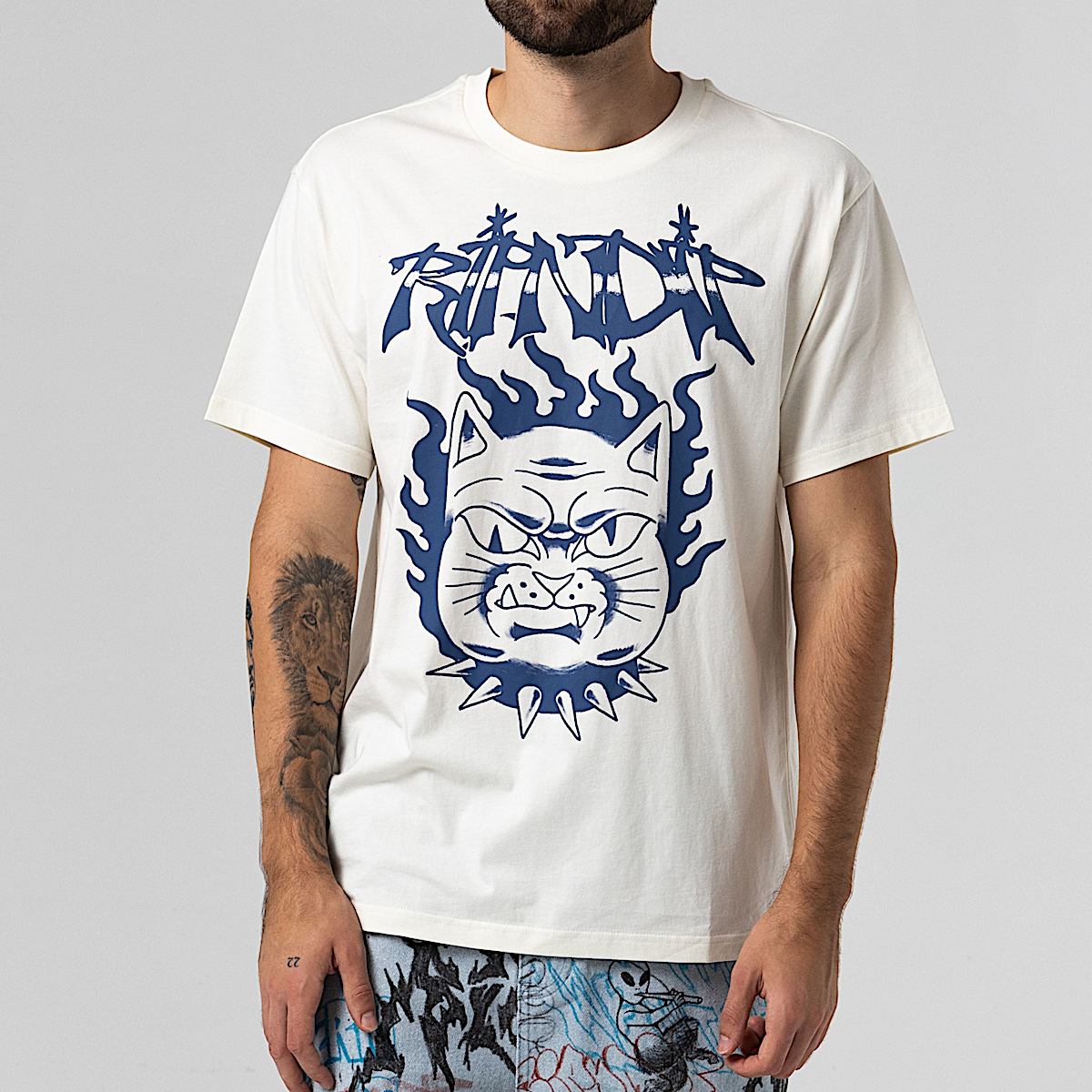 The Happiest Cat Tee (Bone) - Image 2