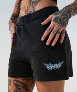 Alternative view of DND Sweatshorts (Black Vintage)