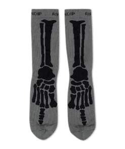 Alternative view of Skelly Nerm Socks (Charcoal)