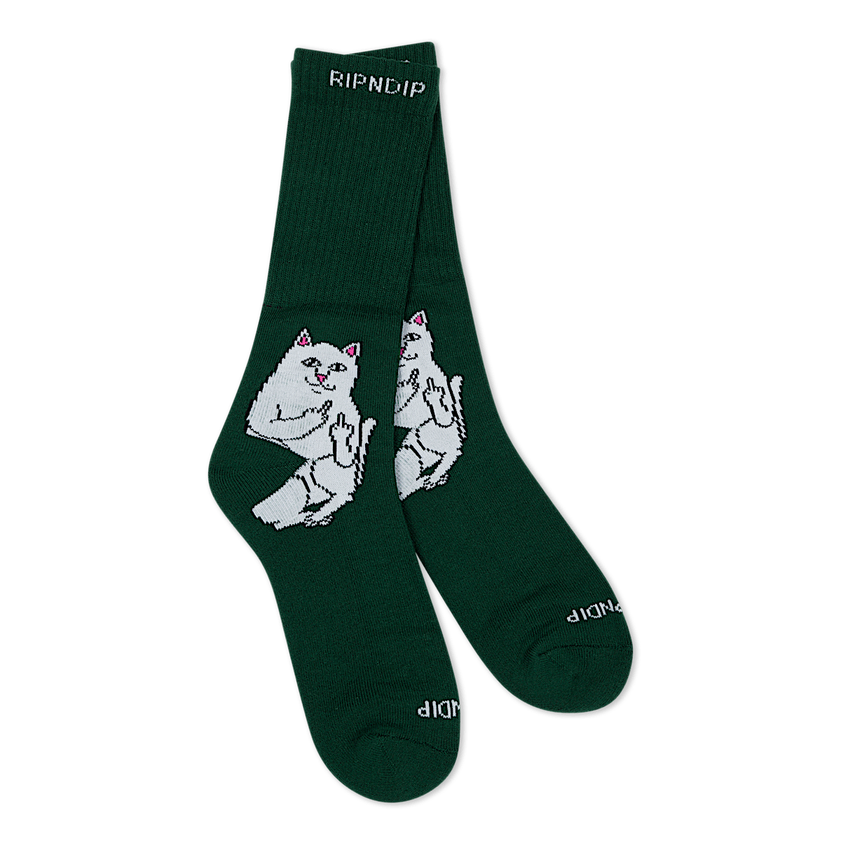 Lord Nermal Socks (Hunter Green) - Image 2