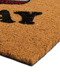 Alternative view of Same Shit Different Day Door Mat (Brown)