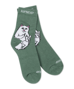Alternative view of Lord Nermal Mid Socks (Pine Green)