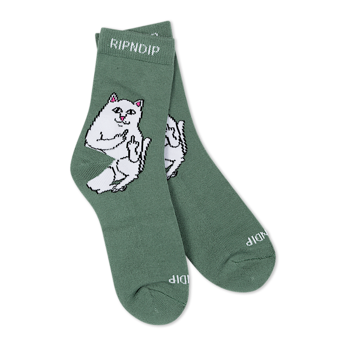 Lord Nermal Mid Socks (Pine Green) - Image 2
