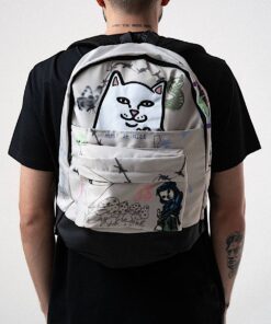 Alternative view of Goosebumps Velcro Backpack (Bone)