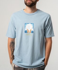 Alternative view of Nerm In The Clouds Tee (Powder Blue)