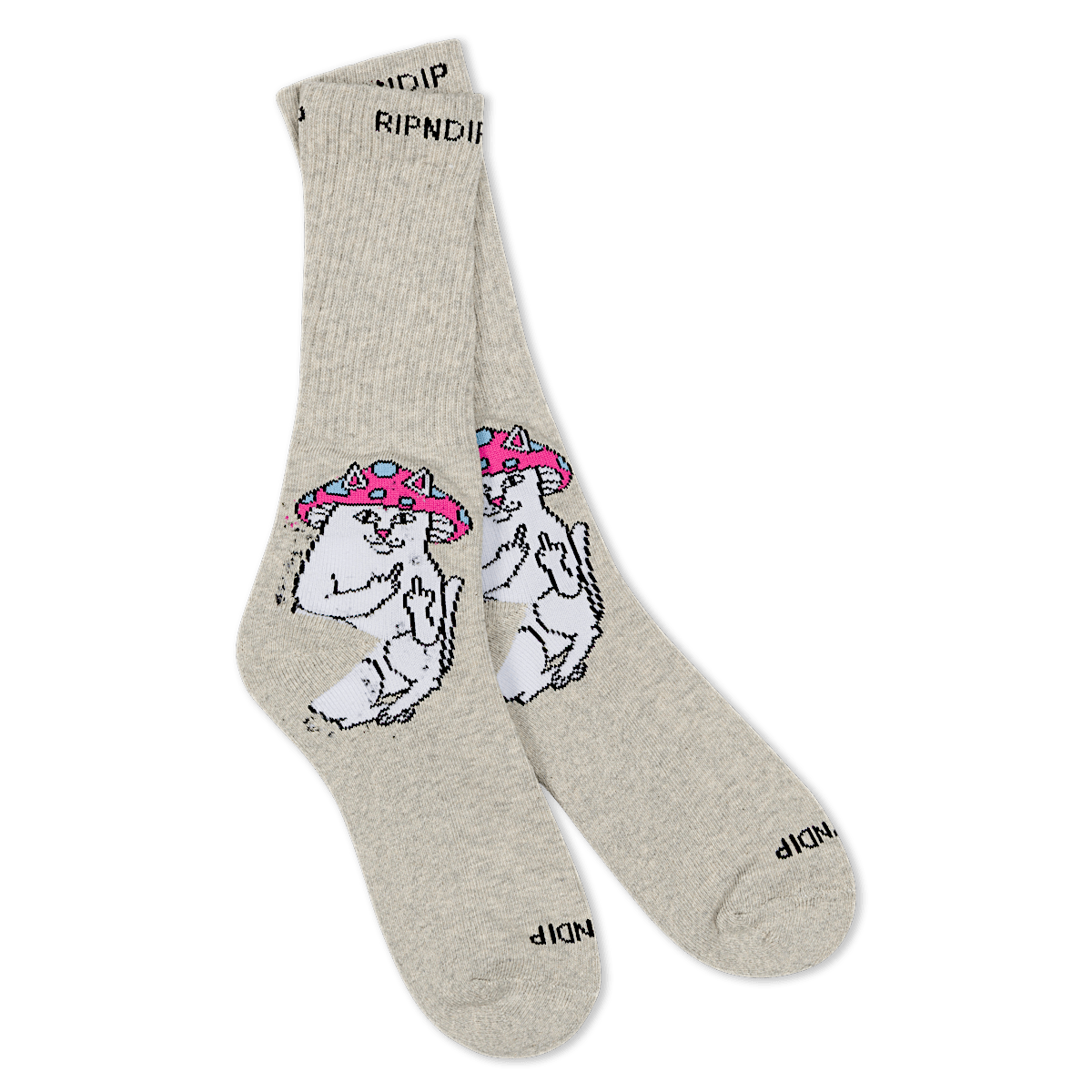 Lord Mushy Socks (Grey) - Image 2