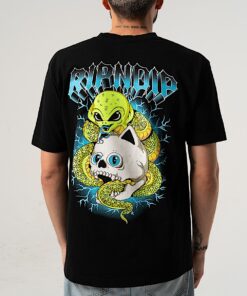 Alternative view of Skull and Bones Tee (Black)