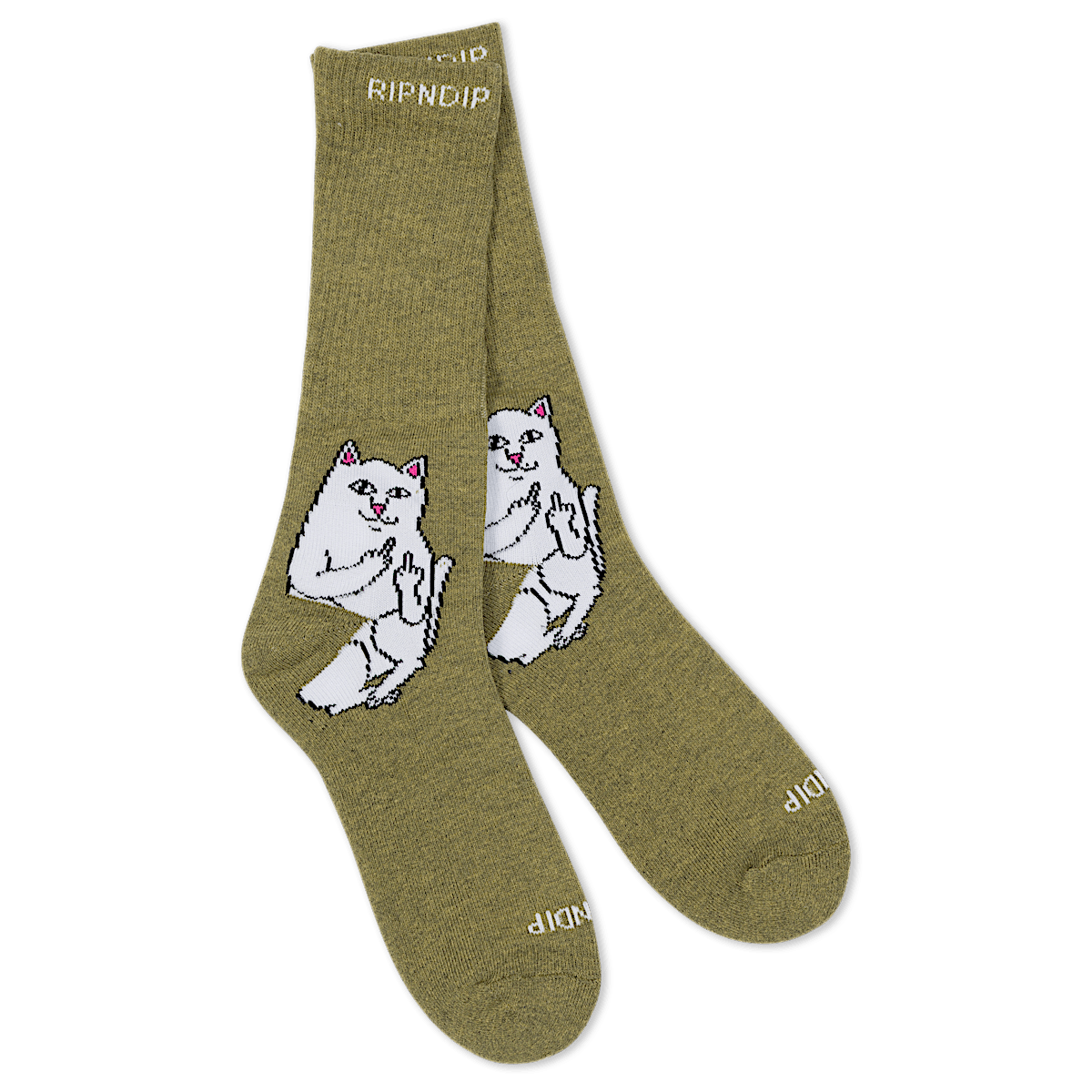 Lord Nermal Socks (Olive) - Image 2