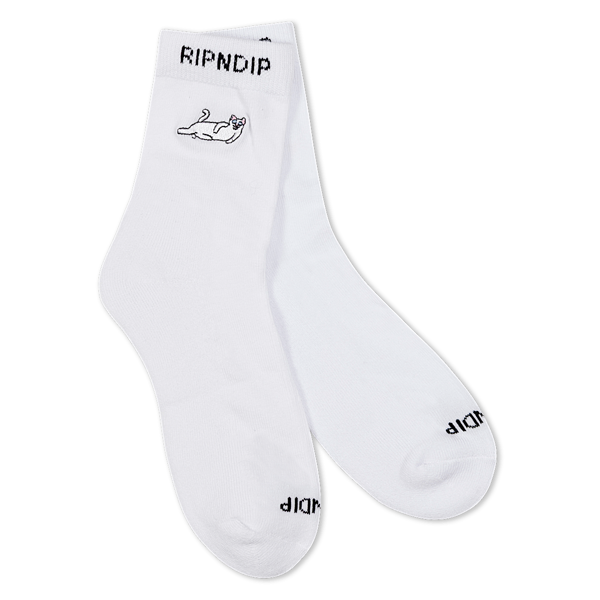 Castanza Mid Socks (White) - Image 2