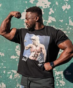 Alternative view of Protein Cropped Tee (Black)