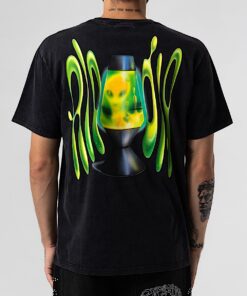 Alternative view of Lava Lamp Tee (Black Vintage Wash)
