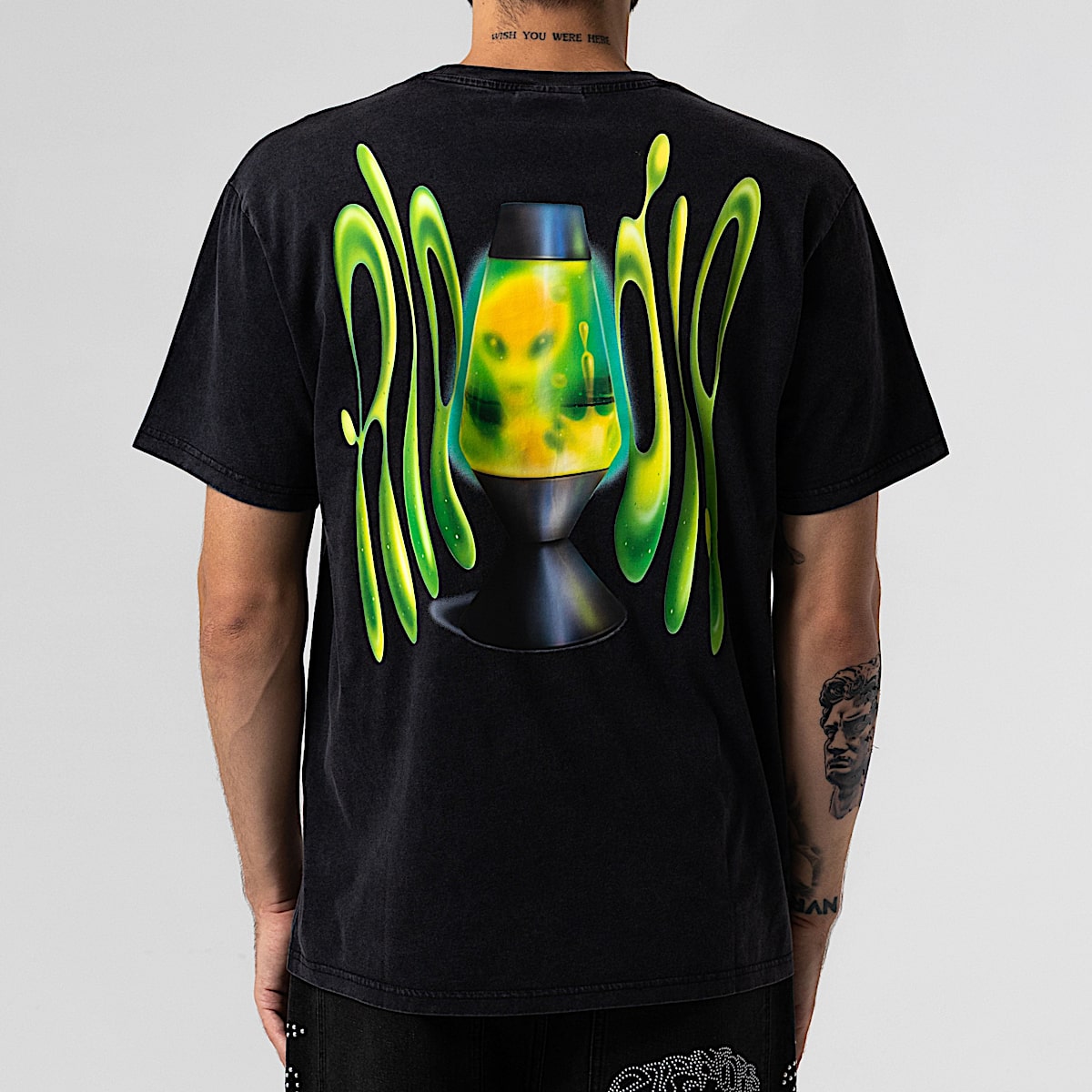 Lava Lamp Tee (Black Vintage Wash) - Image 2