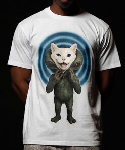 Alternative view of Take Ur Mask Off Tee (White)