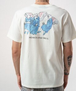 Alternative view of Heaven and Hell Tee (Bone)