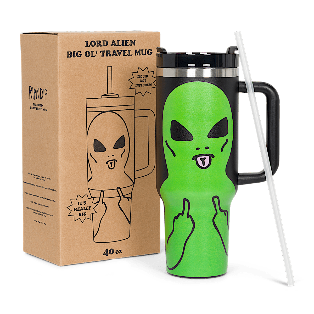 Lord Alien Big Ol Cup Tumbler (Black) - Image 2