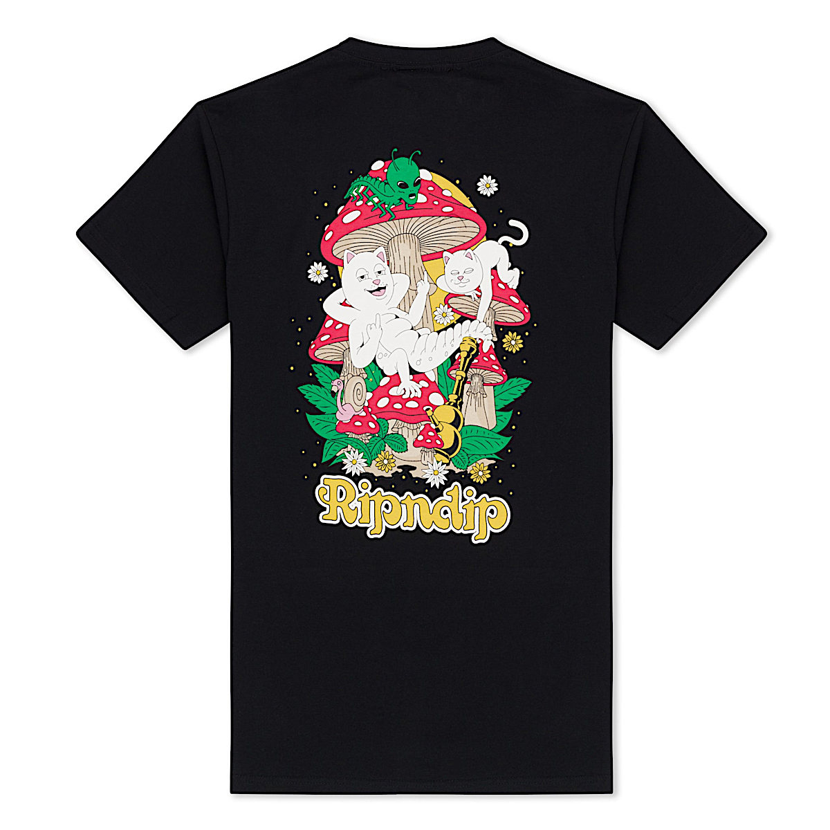 Caterpillar Garden Tee (Black) - Image 2