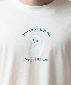 Alternative view of 9 Lives Tee (Bone)
