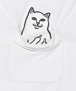 Alternative view of Lord Nermal Pocket Tee (White)