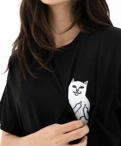 Alternative view of Lord Nermal Pocket Tee (Black)