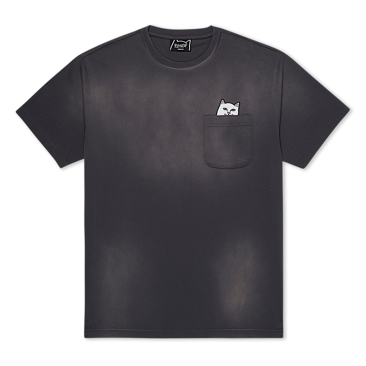 Lord Nermal Pocket Tee (Charcoal Vintage Wash) - Image 3