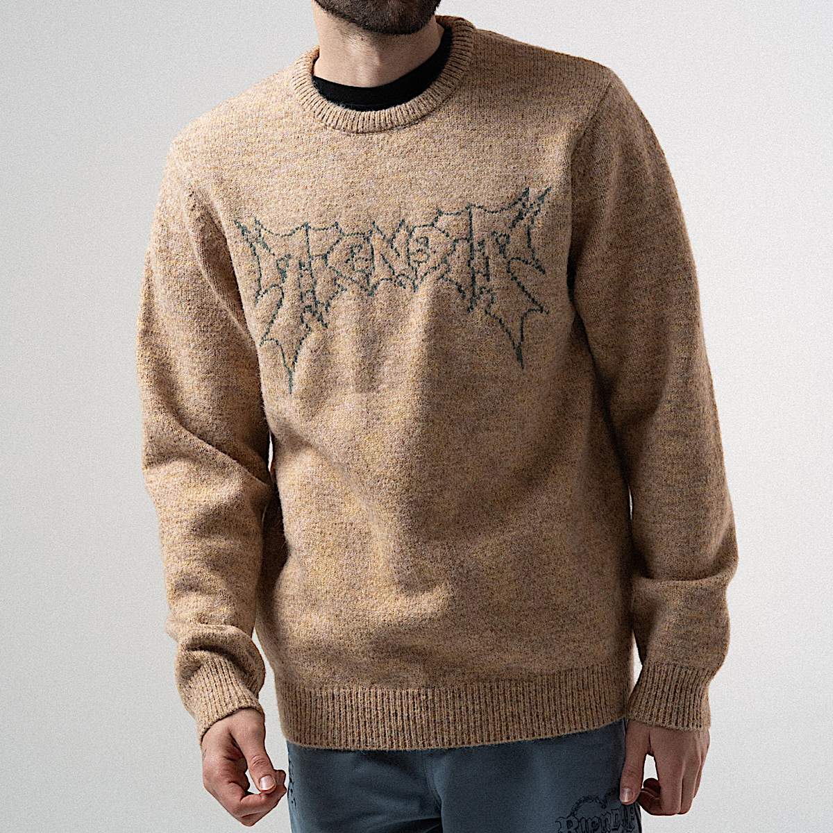 Noid Knit Sweater (Sand) - Image 3