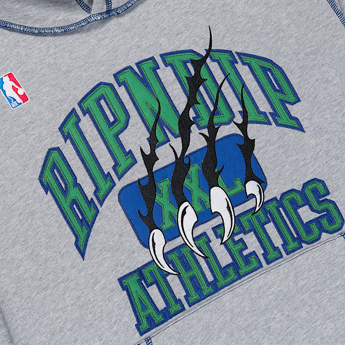 Ripndip Athletics Stitch Hoodie (Ash Heather) - Image 3