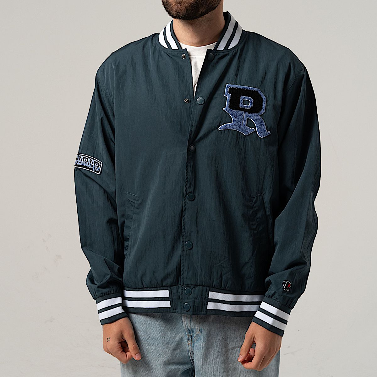 Ripndip Athletics Stadium Jacket (Navy) - Image 3