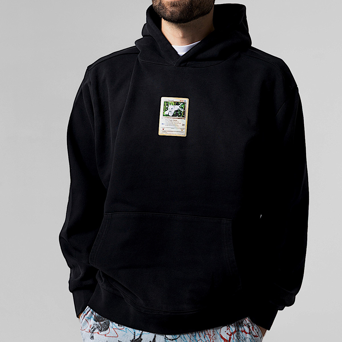 Legendary Nerm Hoodie (Black Vintage Wash) - Image 3