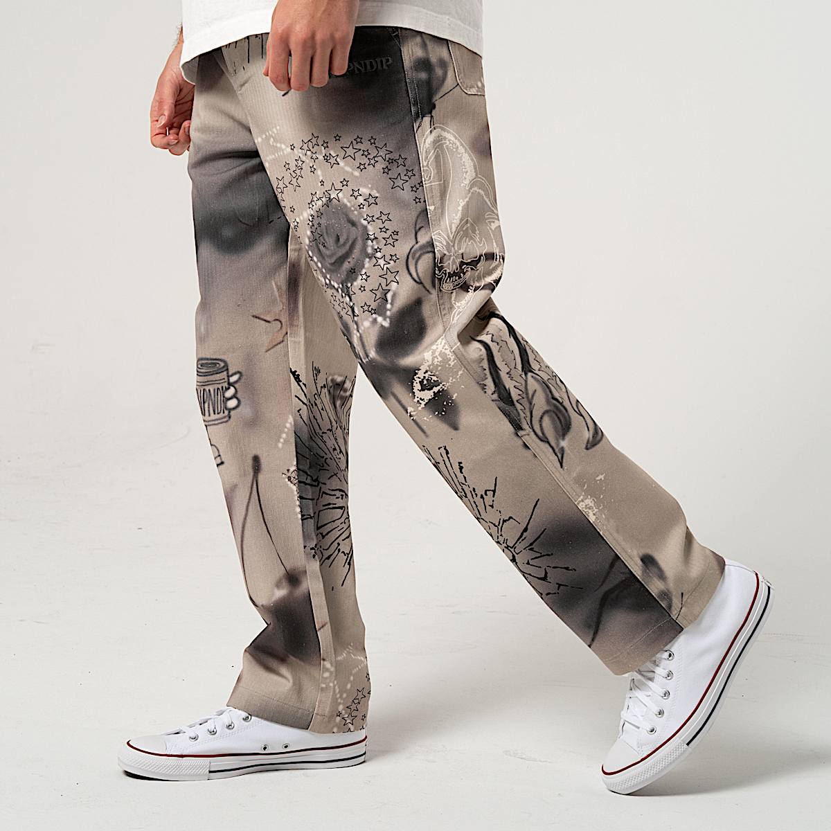 Stargazing Carpenter Straight Leg Pants (Multi) - Image 3