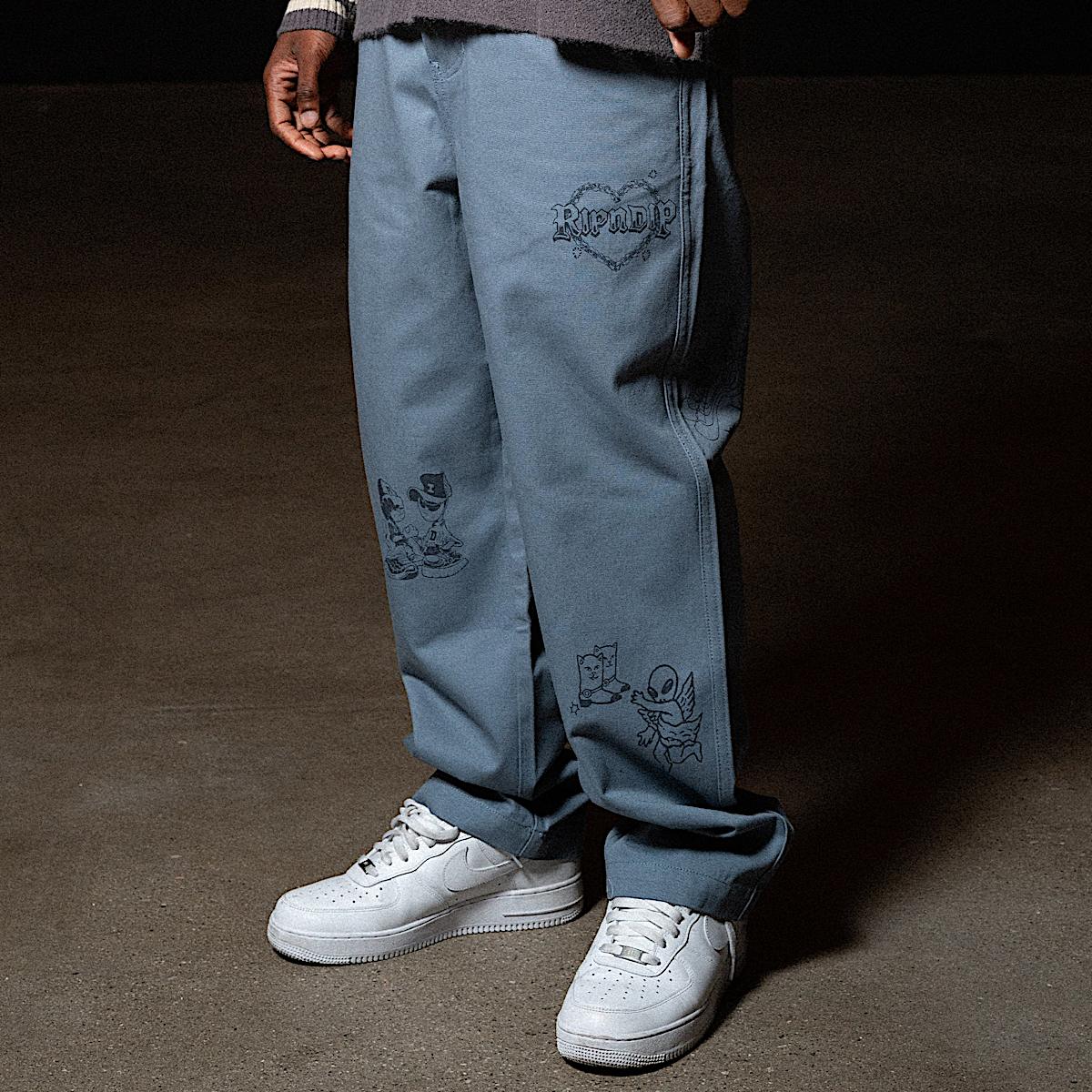 Westside Wide Fit Pants (Slate) - Image 3
