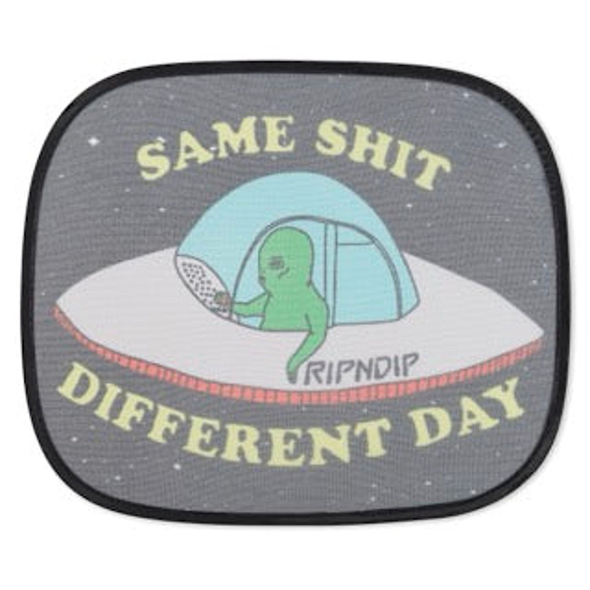 Same Shit Different Day Window Shade (Black) - Image 3