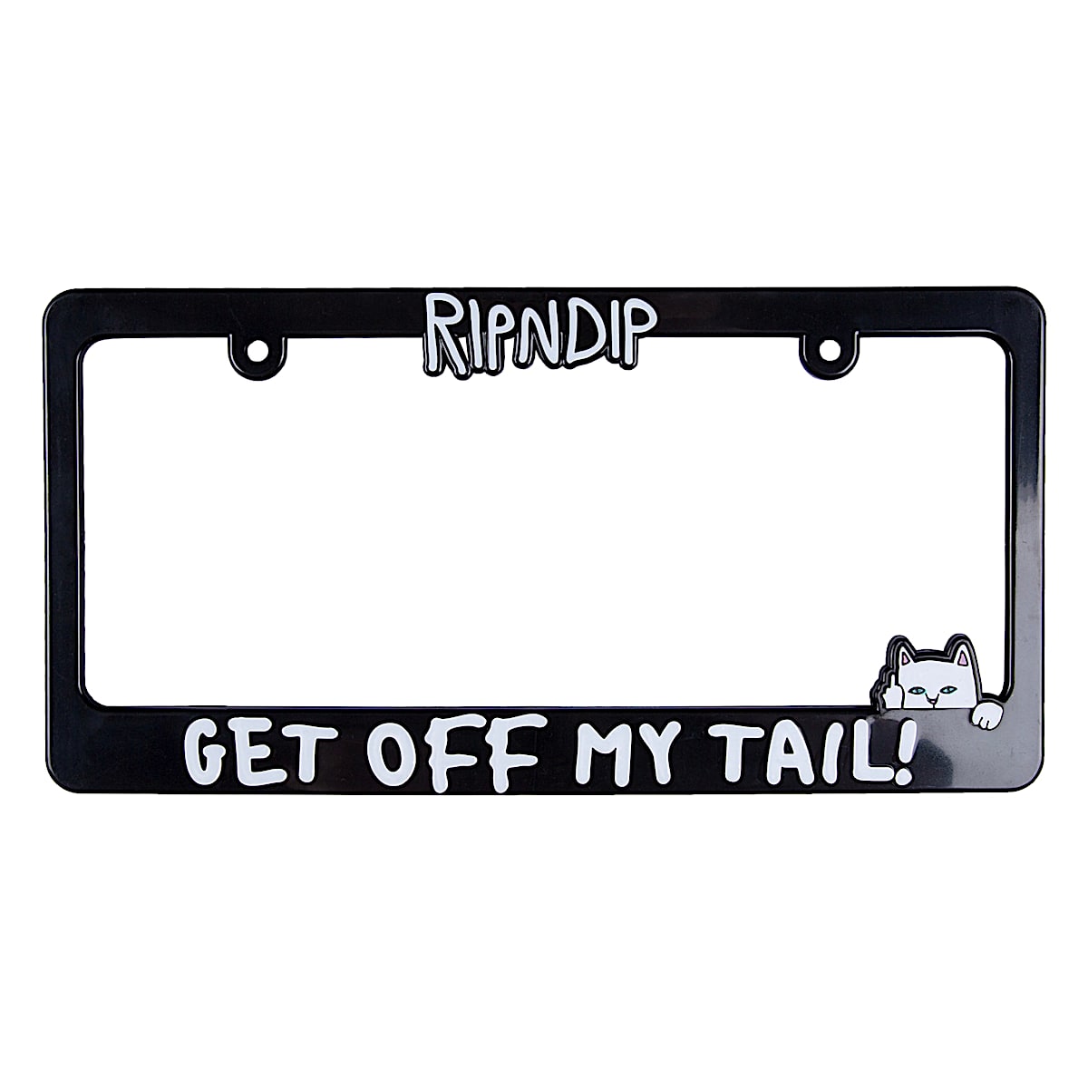 Tailgate License Plate Frame (Black) - Image 3