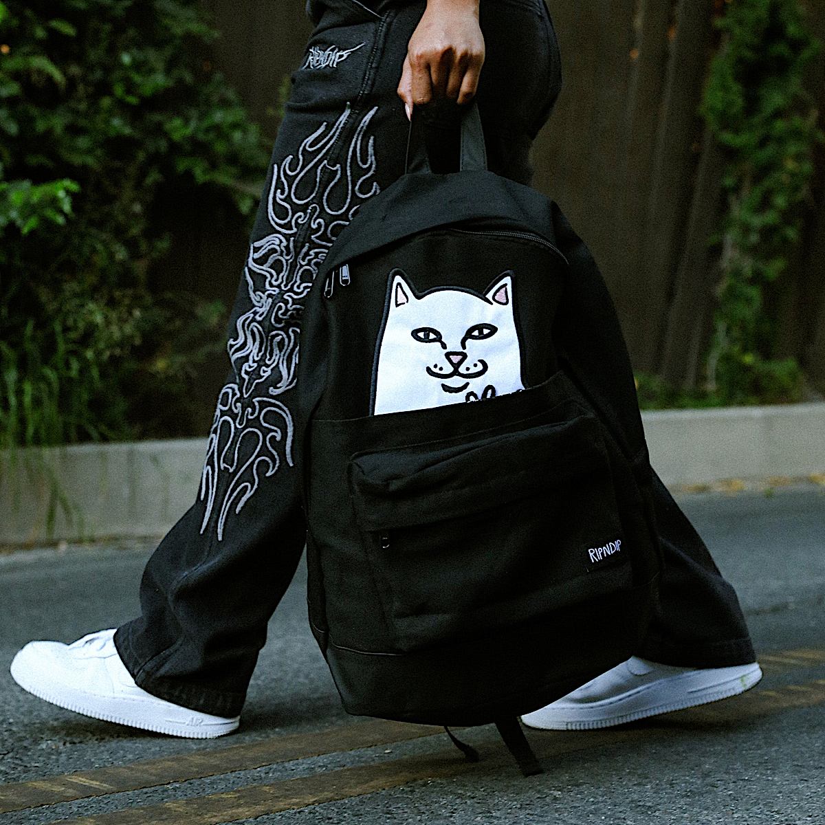 Lord Nermal Velcro Hands Backpack (Black) - Image 3