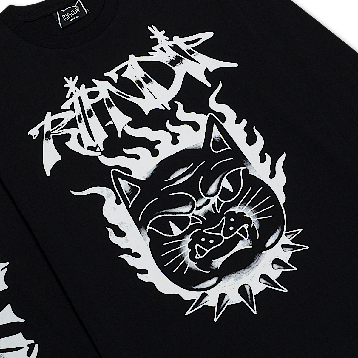 The Happiest Cat LS (Black) - Image 3